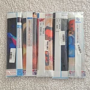 Four 30X40cm Diamond Painting Kits NWT